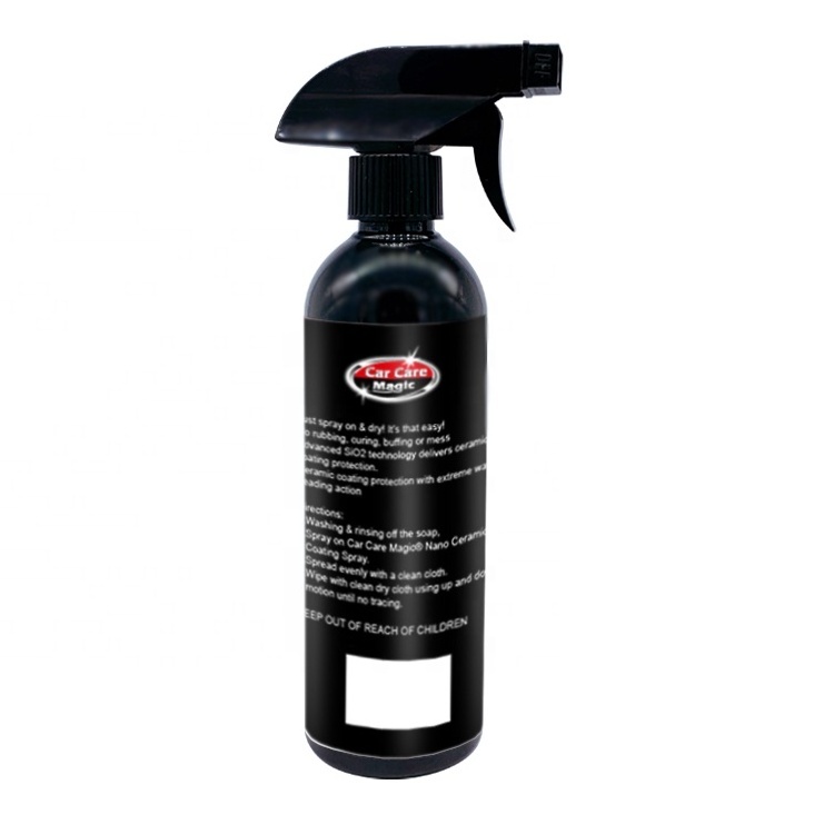 Nano Ceramic Coating Spray 473ml Plastic Parts refurbisher Fast fine Scratch Repair High Protection Quick Spray Paint