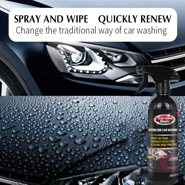 Easily Clean Waterless Car Wash Car Cleaning Spray for Car Detailing