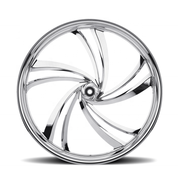 16 - 26 Inch Chrome Motorcycle Wheels For Harley Davidson Touring Street Glide Road Glide Ultra Electra