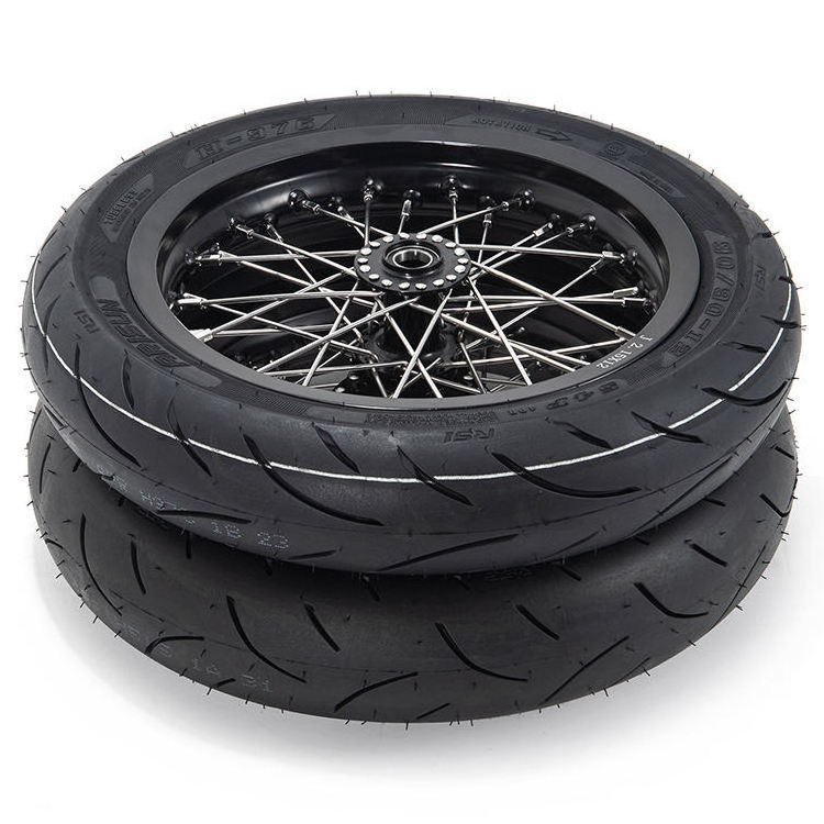 Rims+Tyres Rear Wheel And Front Supermoto Wheel Bike Rim