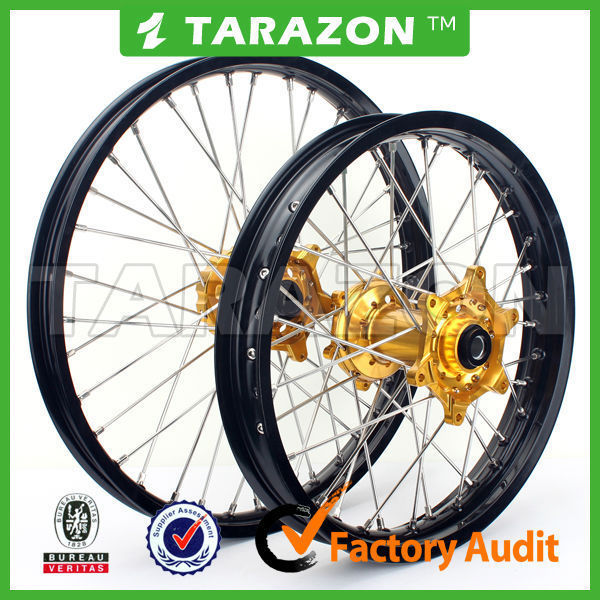 Best Selling Moto Cross CNC Aluminum Alloy Spoke Wheels for KTM SX125