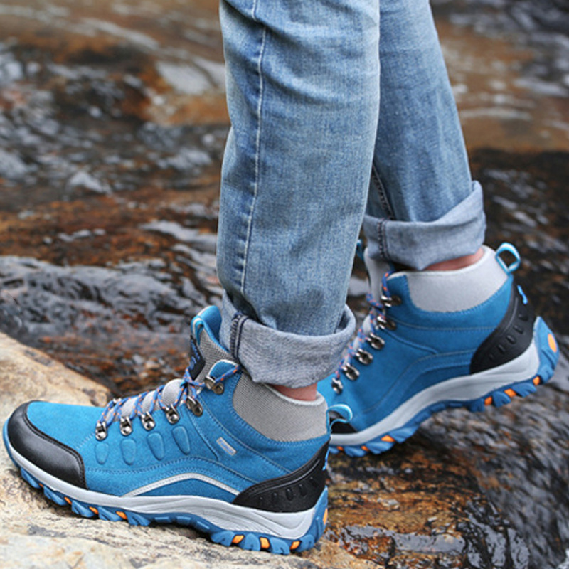 2022 Autumn Winter New Arrival Waterproof Leather boots for women Sport Climbing Walking Trekking Outdoor hiking shoes