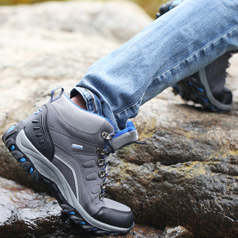 2022 Autumn Winter New Arrival Waterproof Leather boots for women Sport Climbing Walking Trekking Outdoor hiking shoes