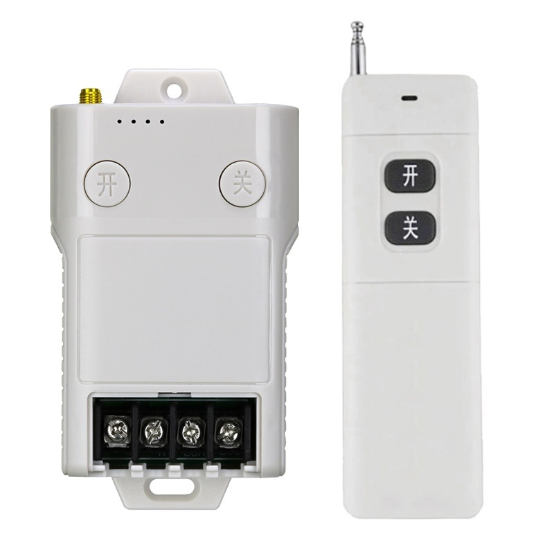 High Power Remote Control Switch 30A RelayBurglar Alarm Door Lock Electric Roller Shutter Remote Control Set