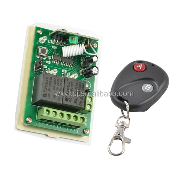 Remote control on off switch 433.93MHZ transmitters universal remote control 433mhz gatemhz