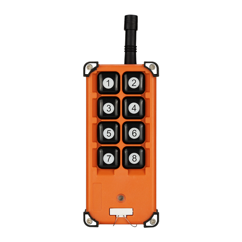 Hot Sale 433Mhz 6V Industrial 8 Button Wireless RF Remote Controller Enclosure Shell For Electric Hoist/ Overhead Crane