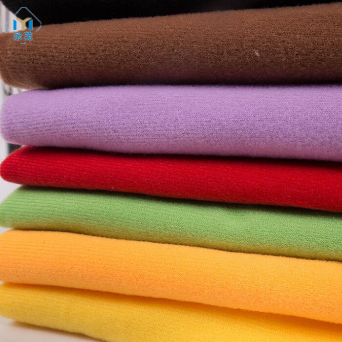 huzhou hot sale 100%polyester loop pile velvet fabric for backpacks