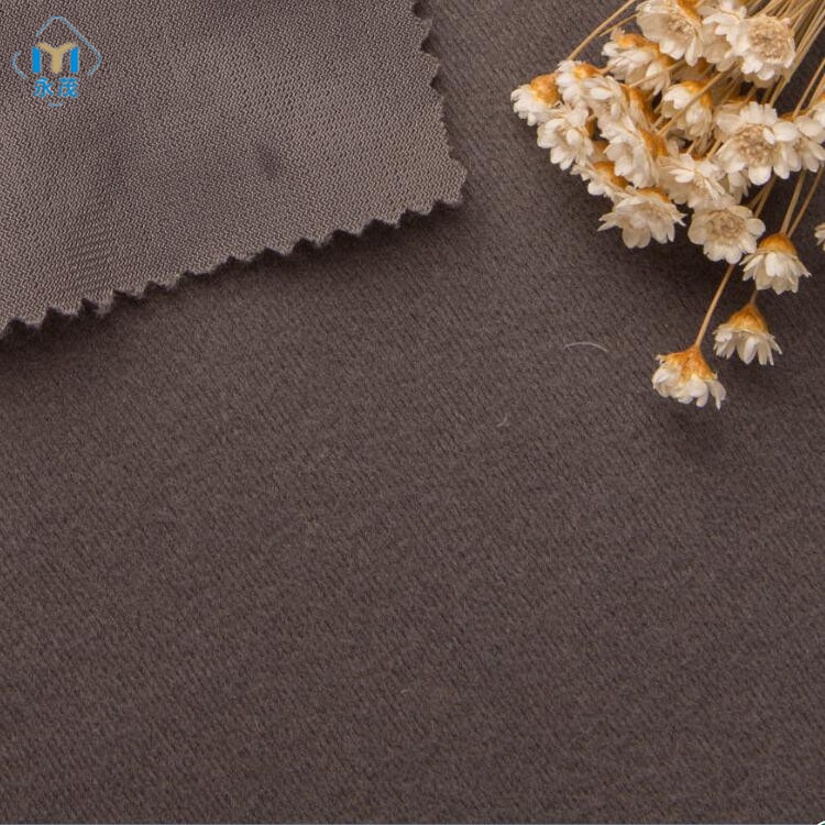 huzhou hot sale 100%polyester loop pile velvet fabric for backpacks