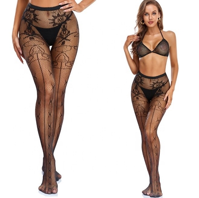 Factory Price Fishnet Women's Lace Stockings Tights Sexy Pantyhose Regular