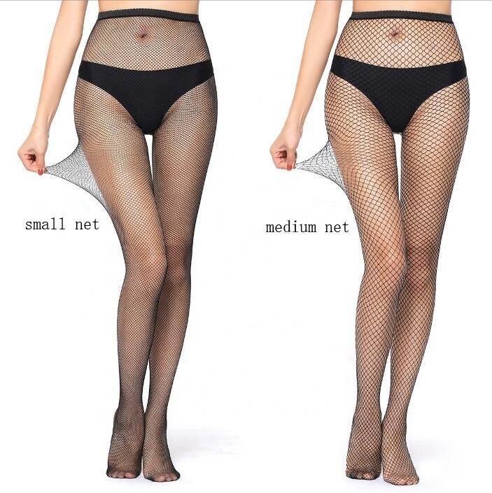 Cheap High Waisted Fishnet Tights Stockings High Waist Fishnets Sheer Pantyhose For Women