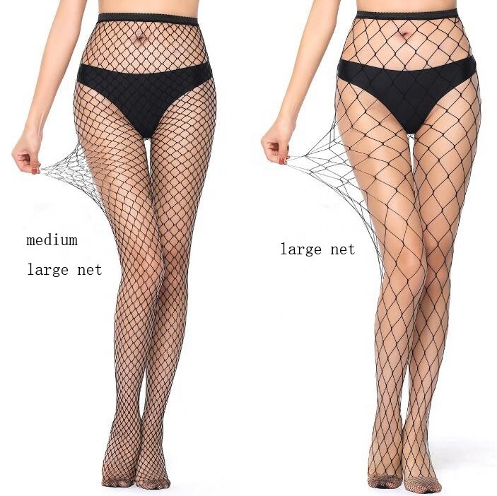 Cheap High Waisted Fishnet Tights Stockings High Waist Fishnets Sheer Pantyhose For Women