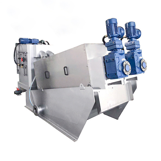 Volute Spiral Oil Water Separator of Sludge Dewatering Screw Press