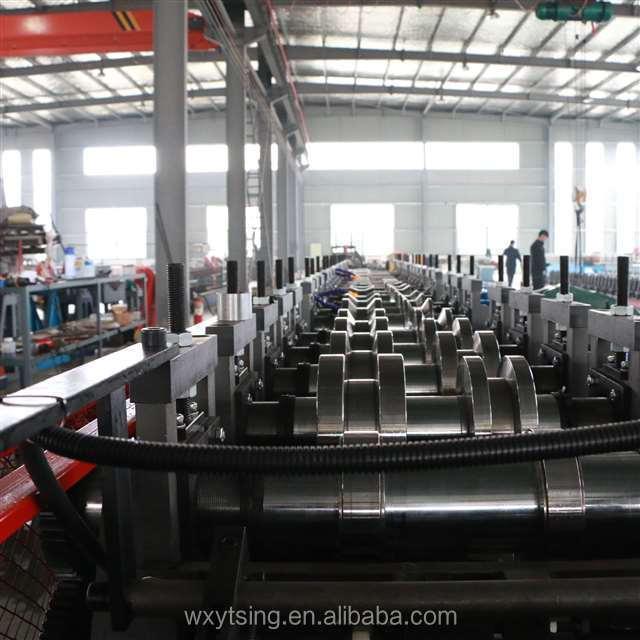 Double Row Cold Roll Forming Machine  For Solar Support Factory Manufacturer