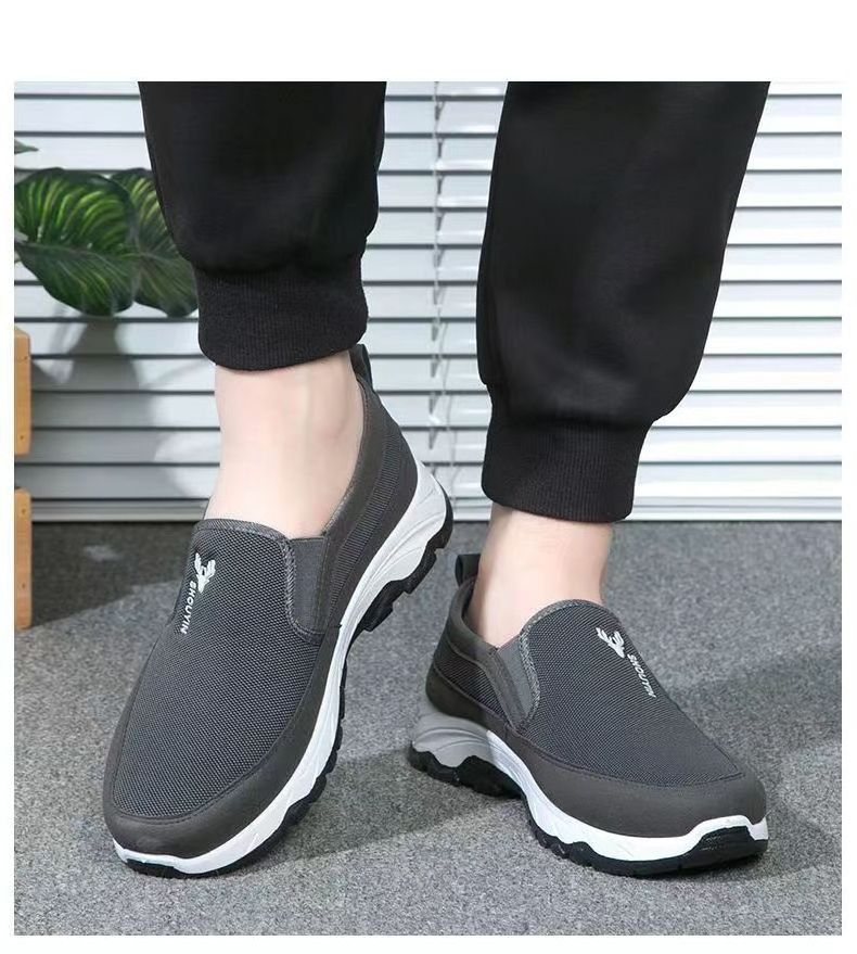 YATAI  New Men's Walking Shoes Breathable and Comfortable Casual Shoes