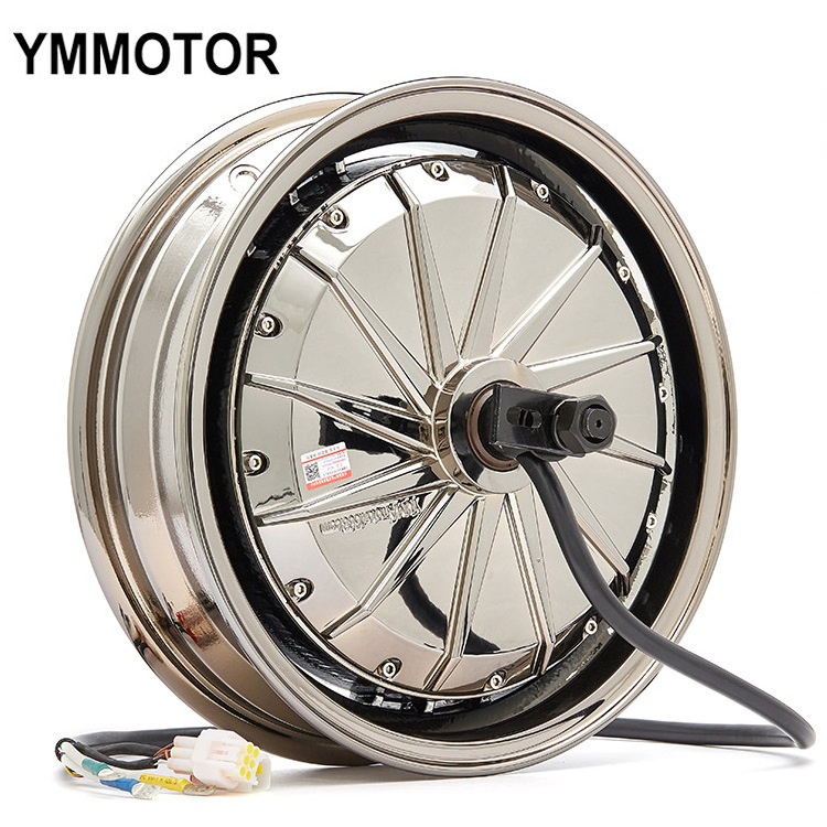 13 Inch 72V 8000W Brushless Dc Electric Hub Motor Scooter Motor