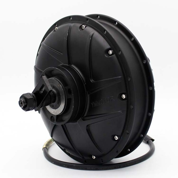 YUMA 10 inch 2000W72V brushless DC spoke hub motor for electric bicycle with high quality and low price