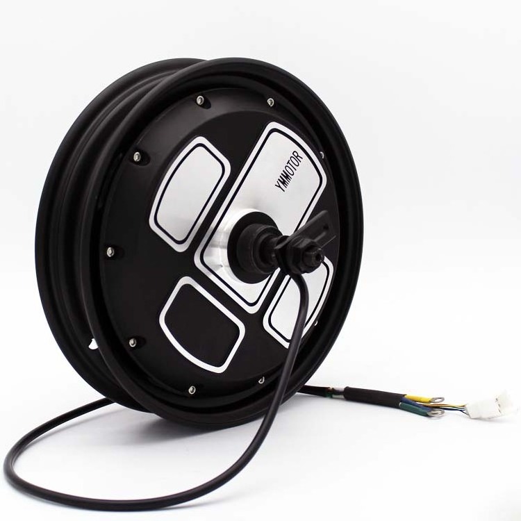 10inch 500W Brushless Dc Direct Drive Front Wheel Electric Bike Hub Motor Black Double IP65 Scooter 2 Brushless Motors Accepted