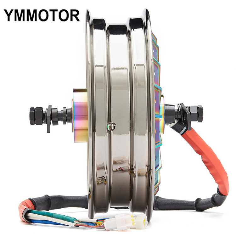 13 Inch 72V 3000W Powerful Dc Brushless Electric Scooter Hub Motor Conversion Kits