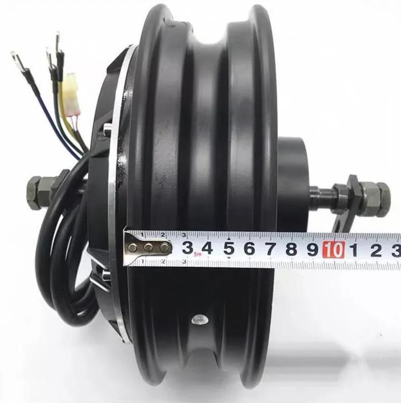 17 Inch 1500W-3000W 72V Bldc Hub Motor Brushless Dc Electric Motor For Motorcycle