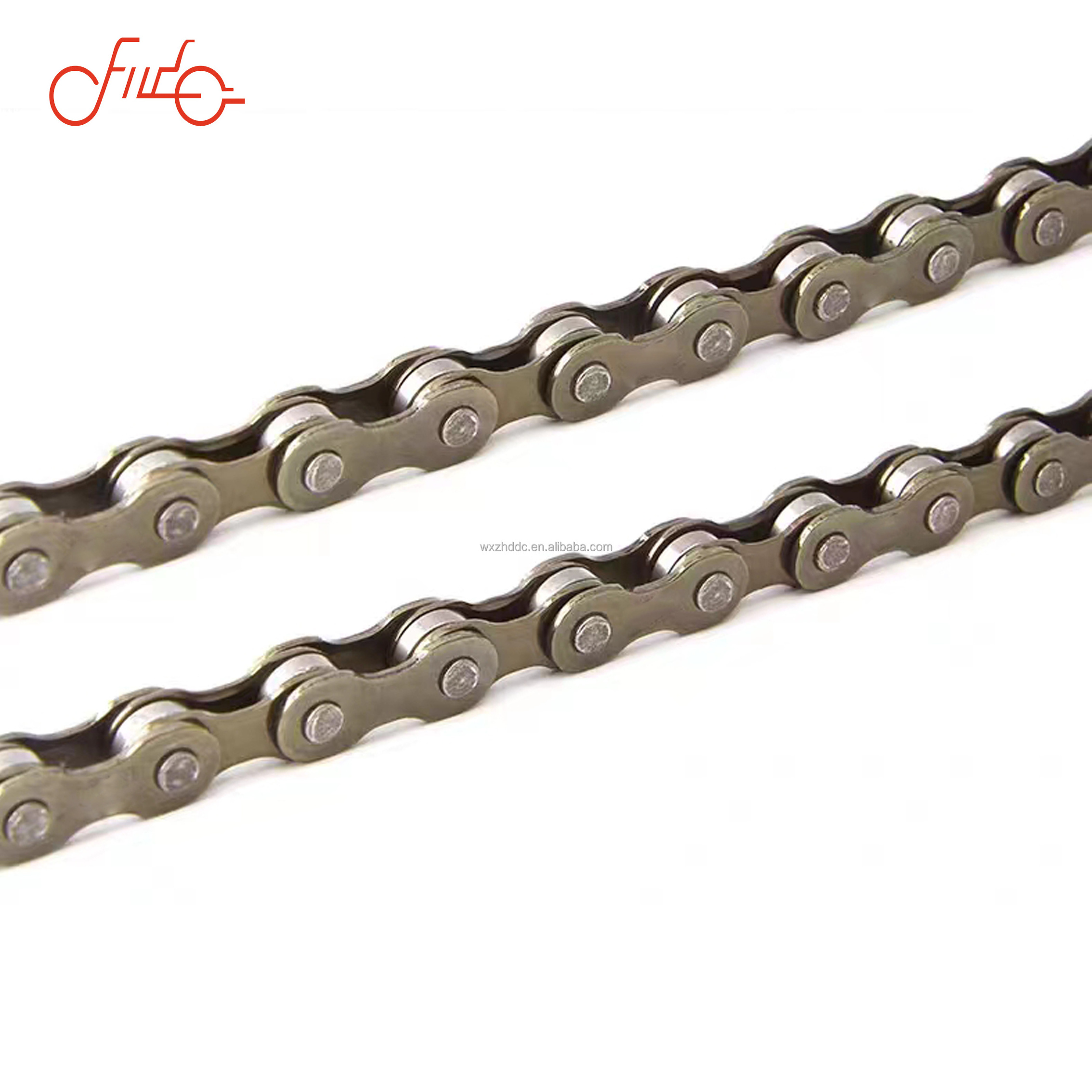 Wholesale High Quality Strong Stainless Steel Bicycle Chain Maximum Durability Steel Material Cycle Chain