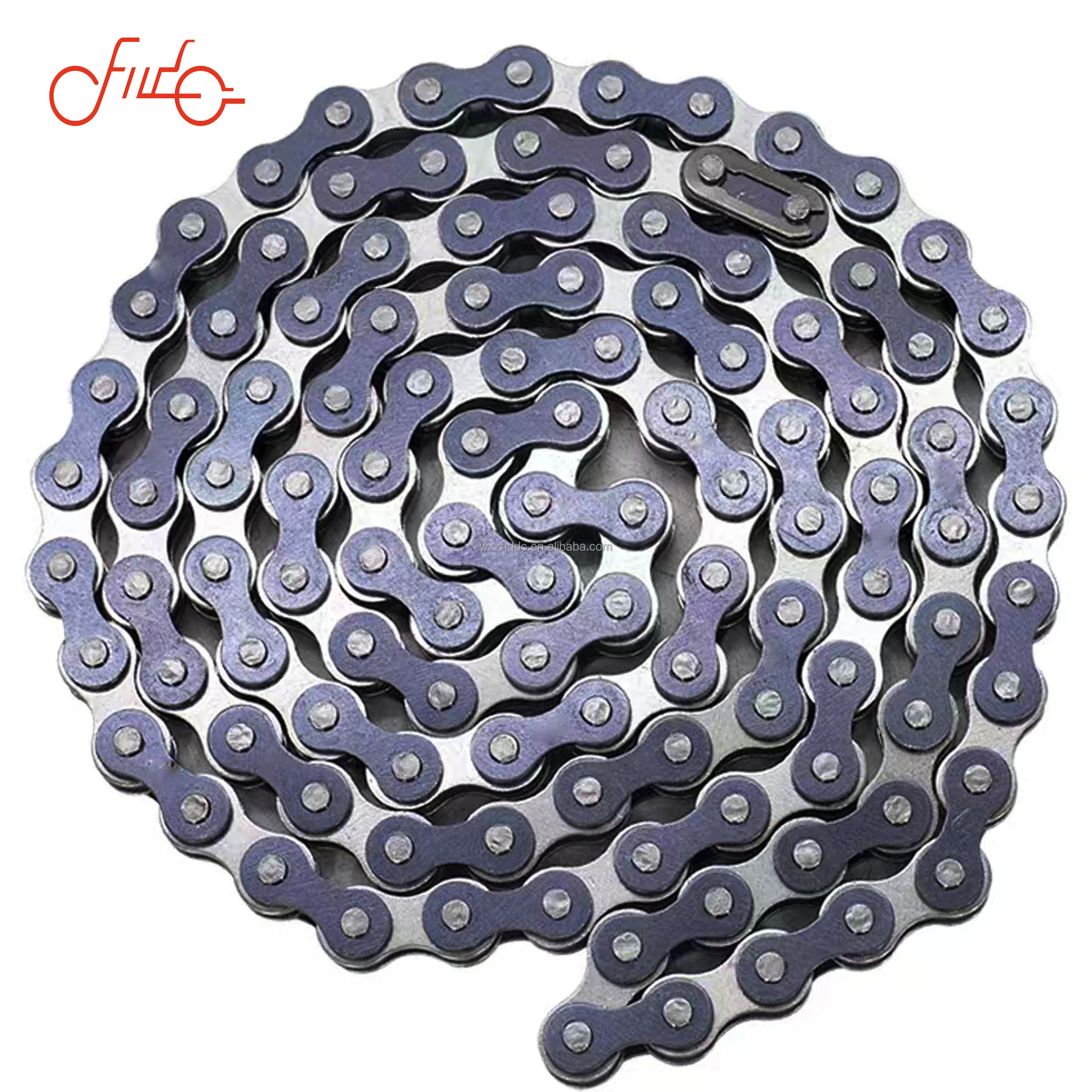 Wholesale High Quality Strong Stainless Steel Bicycle Chain Maximum Durability Steel Material Cycle Chain