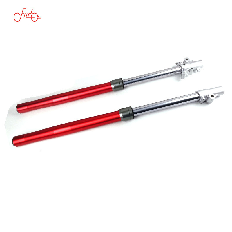 Red 890mm Upside inverted Front Fork Shock Absorber fit for Motorcycle 125/140/150/250cc INVERTED FORKS