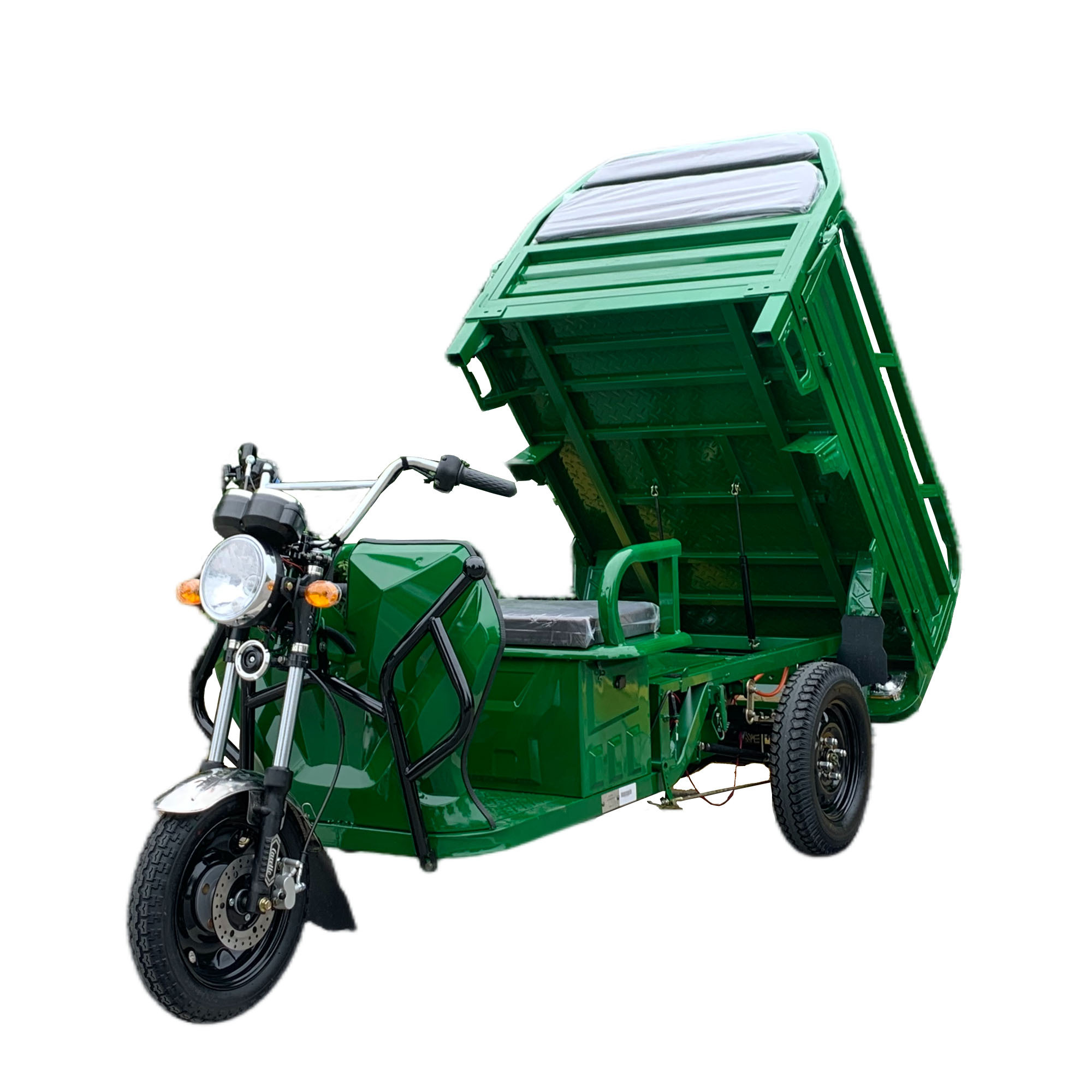 High Load 1200W 1500W Agricultural Freight Cargo Electric Pickup Tricycle Electric Rickshaw Electric Cargo Tricycle