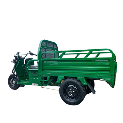 High Load 1200W 1500W Agricultural Freight Cargo Electric Pickup Tricycle Electric Rickshaw Electric Cargo Tricycle