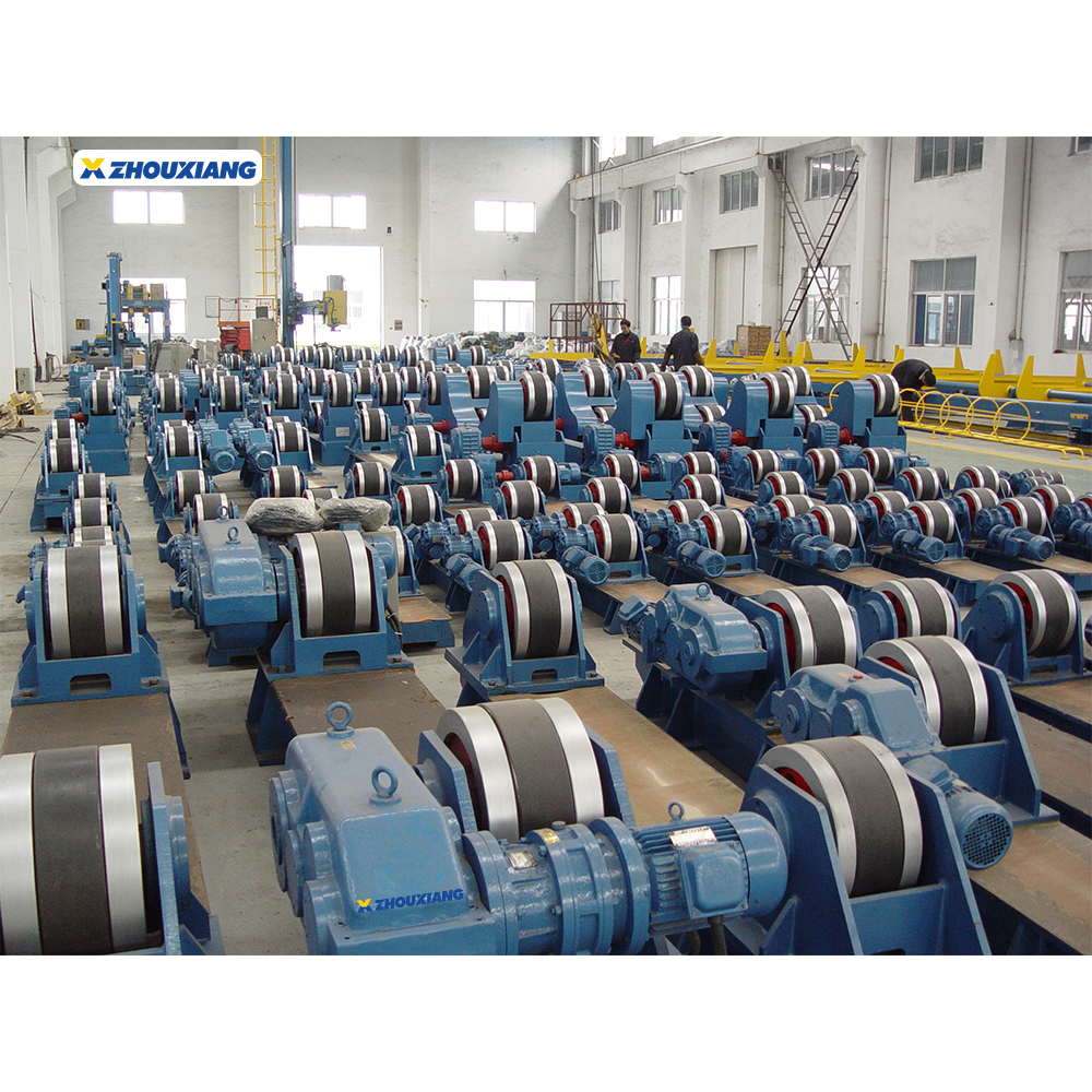 Turning Rolls Wind Power Tower Pu Roller 5 Ton Multifunction Welding Rotator Rotating Pipe Welding Roller