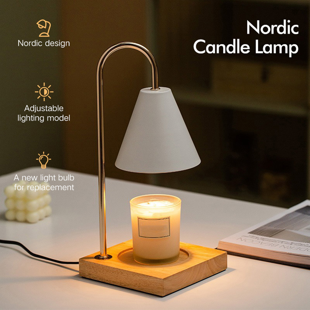 Electric Candle Warmer Eco Friendly Flameless Melting Wax Lamp Candle Lamps Warmer For Scented Candles Luxury