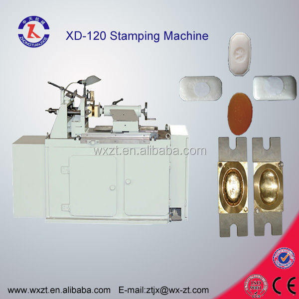 Automatic toilet soap stamping machine