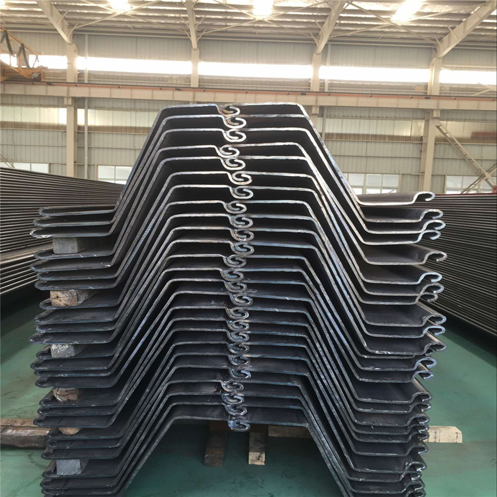 400x100*10.5 Sy295/st390 Seawall Larrsen Hr Steel Sheet Pile U Shape Type 2 400mm