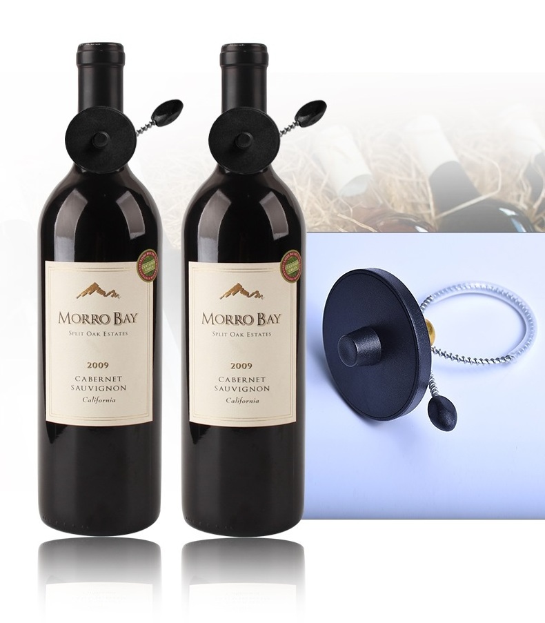 Wine Security Bottle Tag Lanyard Eas Anti Theft Bottle Magnetic For Wine Cellar