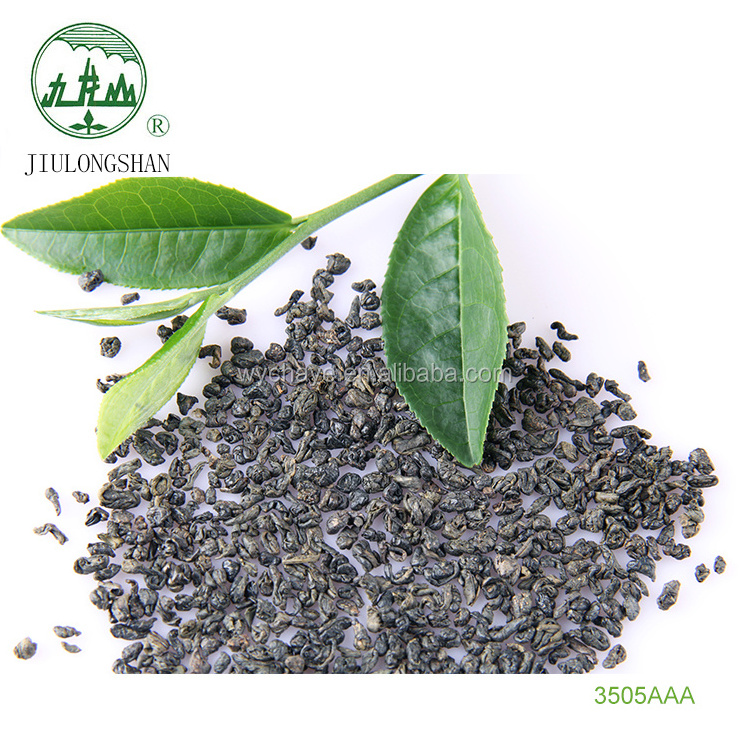 New Arrival High Quality Te Verde 3505aaa Gunpowder Green Tea For Sale