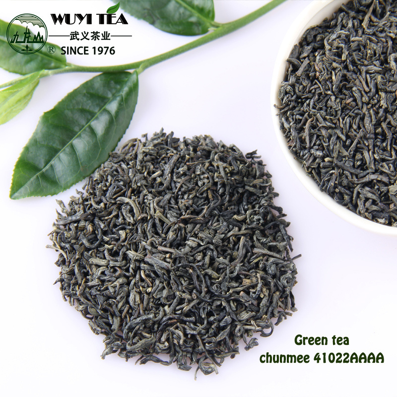 Wholesale Health Chinese Green Tea Leaves Organic Chunmee Green Tea 41022 China Green Tea Leaves