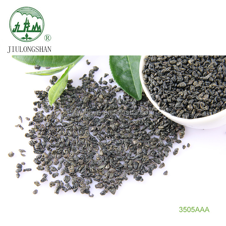 New Arrival High Quality Te Verde 3505aaa Gunpowder Green Tea For Sale