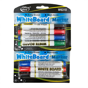 8 Colors Wholesale Non Toxic Dry Erase White Board Marker Set For Office School Supplies Easy Erase Whiteboard Marker For School