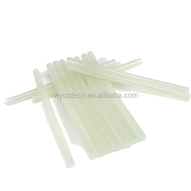 Factory High Quality 11mm 7mm Milky White silicone stick for Car Dents Repair Rosin Resin and EVA glue sticks for glue gun