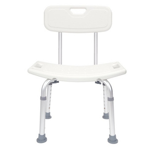 Bath stool shower Chair for Inside Shower Nonslip  Stool with Padded Seat Holes for Tub and Bathroom for Elderly Senior