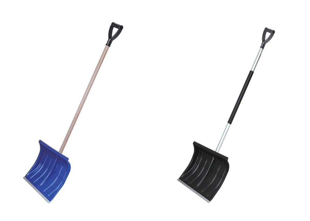 hand plastic heated snow shovel