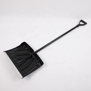 High quality winter tools outdoor 18 Inch plastic snow shovel removal with steel handle