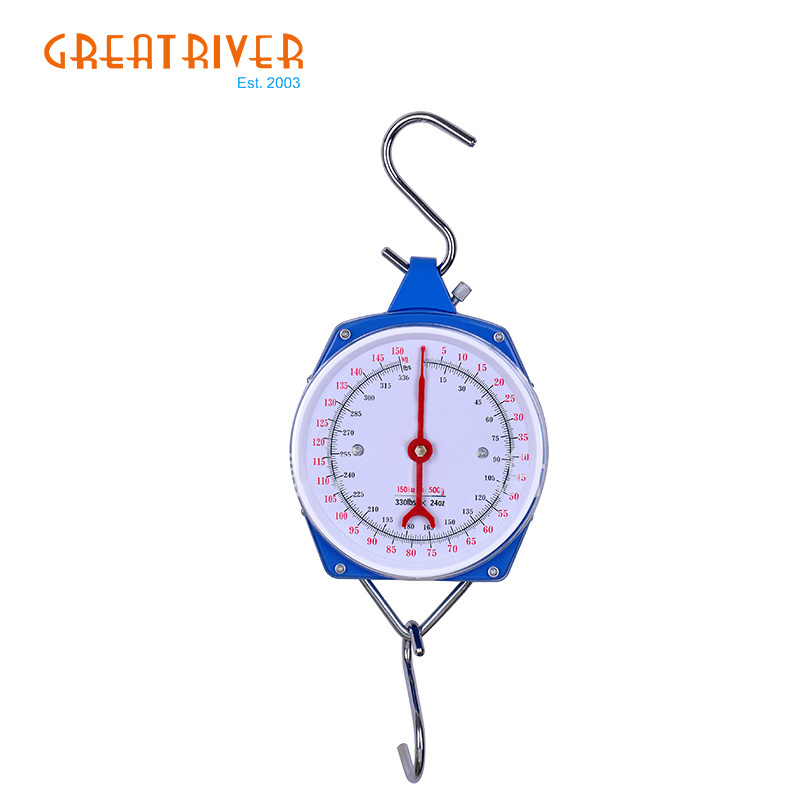 Great River Factory directly Spring Balance Mechanical hanging Spring Scale 50 100 150 200KG