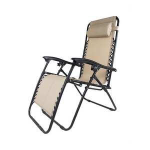 Recliners Adjustable Sun Beach Folding Lounge Chair Lounger Zero Gravity Recliner Chair With Canopy