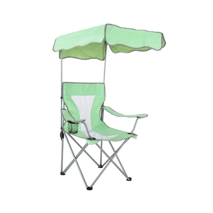 Factory Outdoor Foldable Camping Kids Folding Beach Chair with Umbrella Leisure Chair