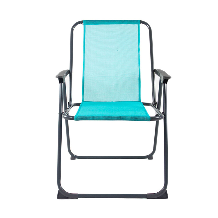 OEM Factory agent breathable lightweight folding beach chair outdoor mesh fabric