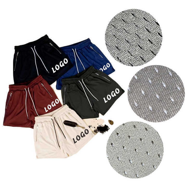 High Quality Above The Knee 5 inch inseam 6 inseam Mens Basketball Polyester Sublimation  Custom Hip Hop Camo Mesh Shorts