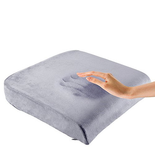 Seat Cushion for Office Chair, Wheelchair Seat Cushion Pad Memory Foam Extra Large Thick Chair Cushion