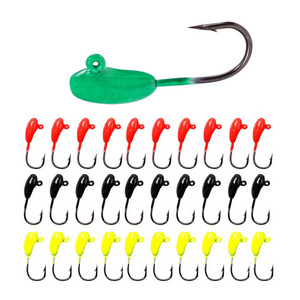 Wholesale Ice Fishing Jig Hook Bass Fishing Bait Hooks for Saltwater & Freshwater Jig Heads  Fishhook Tackle Accessories