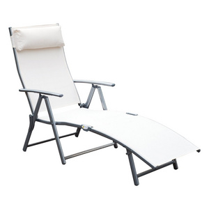 sun lounger lounge bed garden outdoor  furniture folding recliner chair