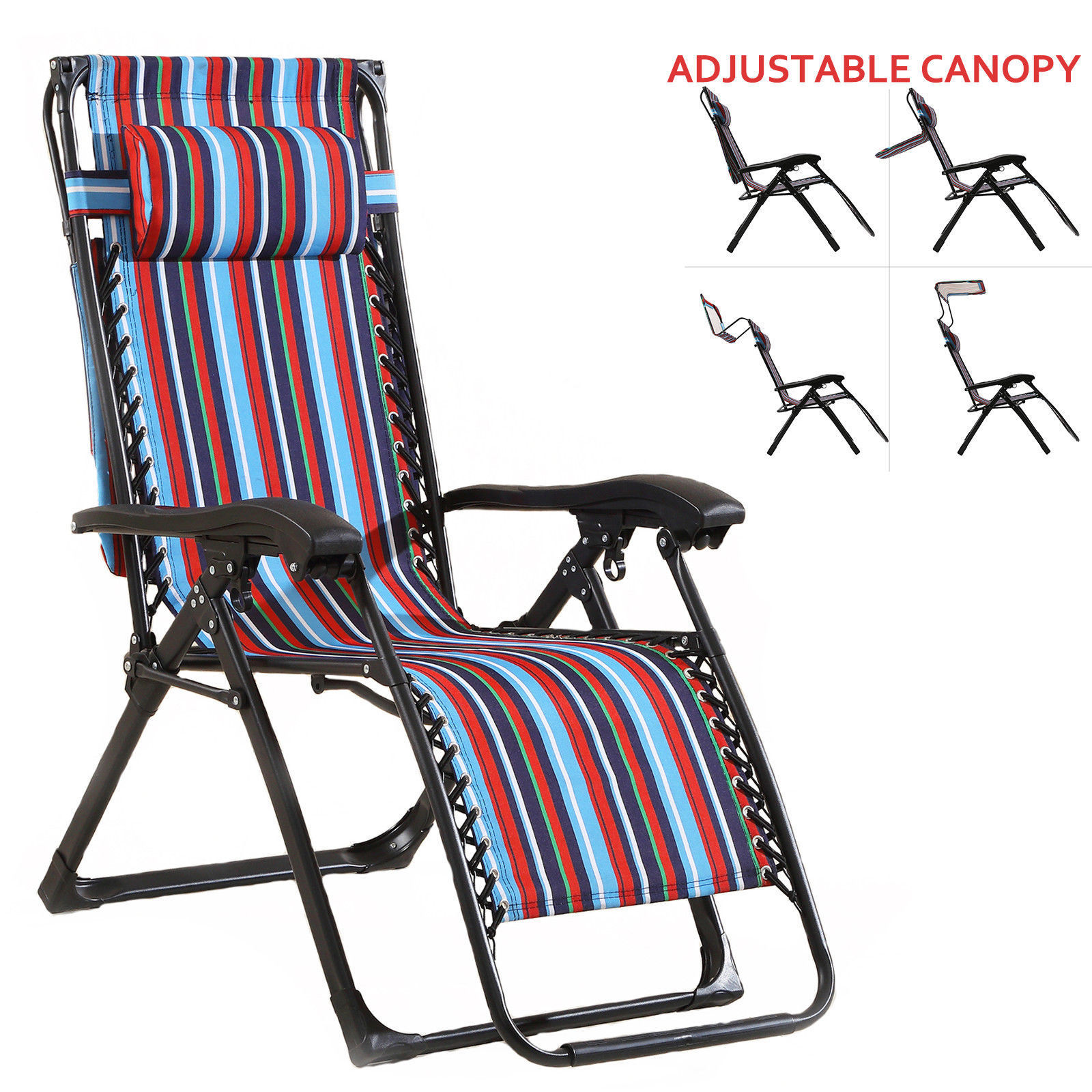 Hot Zero Gravity Chair with Canopy Patio Lounge Chairs Living Room Chair